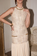 BLAIR DRESS WITH CAPE