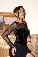 SABRINA LACE TOP & CORSET SET