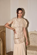 BLAIR DRESS WITH CAPE