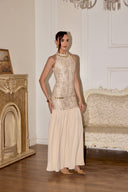 BLAIR DRESS WITH CAPE