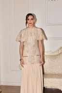 BLAIR DRESS WITH CAPE